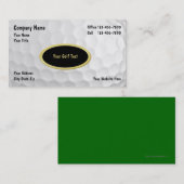 Golf-Visitenkarten Visitenkarte (Vorne/Hinten)