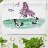 Golf-voller Schwung, tony fernandes Handtuch (Gefaltet)