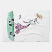 Golf-voller Schwung, tony fernandes Handtuch (Horizontal)