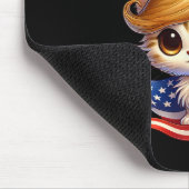 Golf von Ameowica Amerika Mexiko Trump Haar Katzen Mousepad (Ecke)
