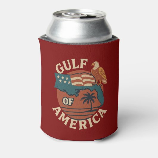 Golf von America Beer Dosenkühler (Kanne Rückseite)