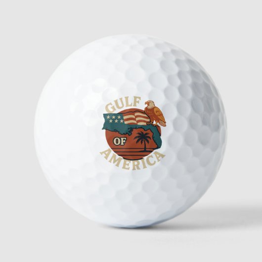 Golf von America Beer Golfball (Vorderseite)