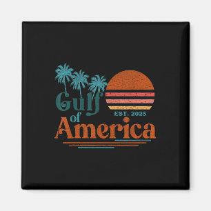 Golf von Amerika 2025 Amerikanische Flagge Mexiko Magnet