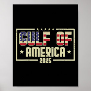 Golf von Amerika 2025 Männer Frauen Kinder Poster