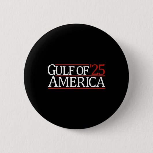 Golf von Amerika 25 2025 Golf von Amerika Button (Vorderseite)
