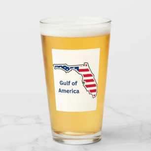 Golf von Amerika Bierglas Glas