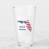 Golf von Amerika Bierglas Glas (Vorderseite)