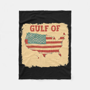 Golf von Amerika Der sonnige Golf von Mexiko Vinta Fleecedecke