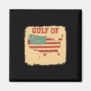 Golf von Amerika Der sonnige Golf von Mexiko Vinta Magnet