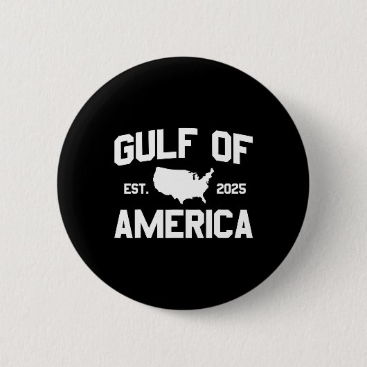 Golf von Amerika Ende 2025 Golf von Amerika Button (Vorderseite)