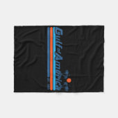 Golf von Amerika Est 2025 Amerikanische Flagge Gol Fleecedecke (Vorderseite (Horizontal))