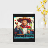 Golf von Amerika Est 2025 Cinco de Mayo Trump G Karte (Gelbe Blume)
