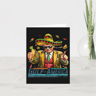 Golf von Amerika Est 2025 Cinco de Mayo Trump G Karte