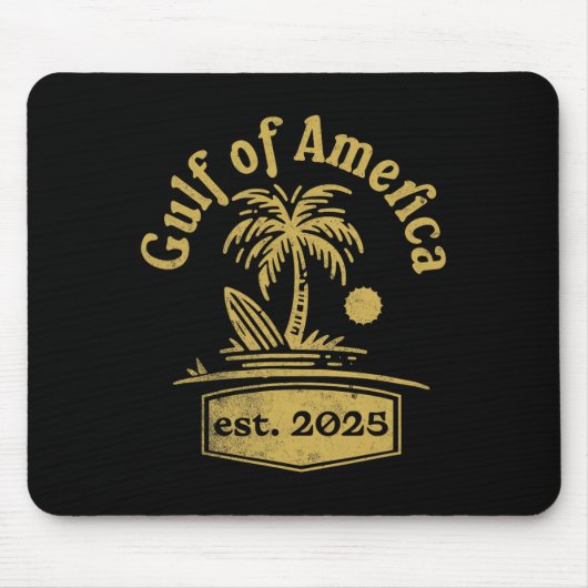 Golf von Amerika Est 2025 Retro Golf von uns Amer Mousepad (Vorne)
