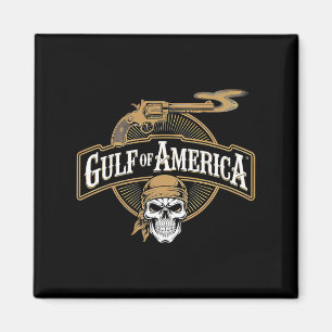 Golf von Amerika Est 2025 Retro Vintag Beach 5 Magnet