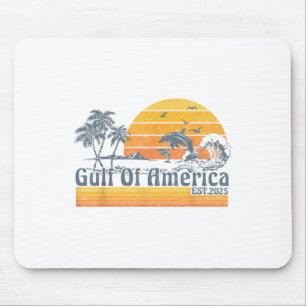 Golf von Amerika Est 2025 Retro Vintag Beach D Mousepad