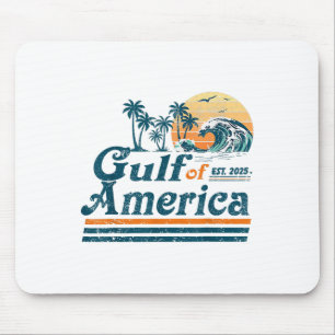 Golf von Amerika Est 2025 Retro Vintager Strand Mousepad