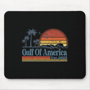 Golf von Amerika Est 2025 Retro Vintager Strand Mousepad