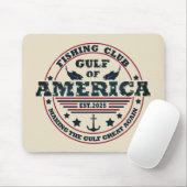 Golf von Amerika Fischerclub Amerikanisch patrioti Mousepad (Mit Mouse)