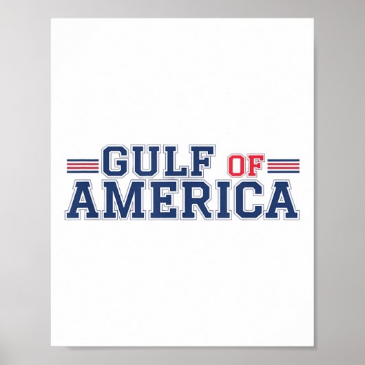 Golf von Amerika Funny Golf von Mexiko 4. Juli Poster (Vorne)