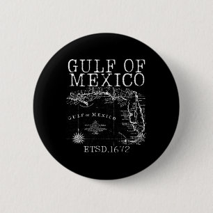 Golf von Amerika Funny Golf von Mexiko Flag Karte Button