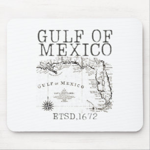 Golf von Amerika Funny Golf von Mexiko Flag Karte Mousepad