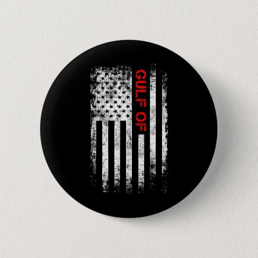 Golf von Amerika Funny Golf von Mexiko Flagge der Button (Vorderseite)