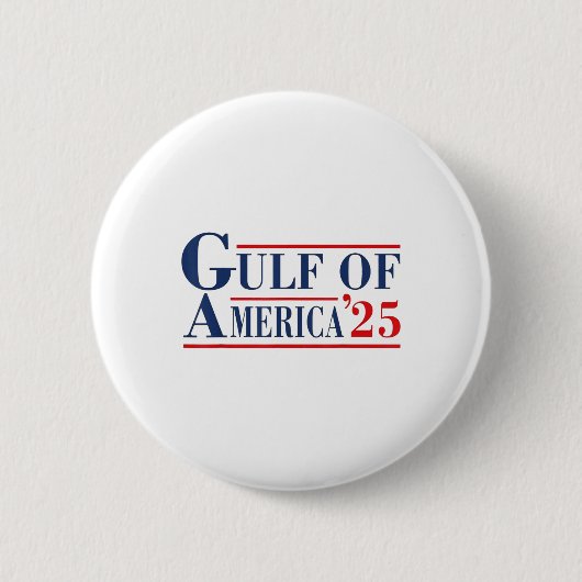 Golf von Amerika Funny Golf von Mexiko USA 2025 Button (Vorderseite)