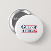 Golf von Amerika Funny Golf von Mexiko USA 2025 Button (Vorne & Hinten)