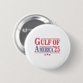 Golf von Amerika Funny Golf von Mexiko USA 2025 Button (Vorne & Hinten)
