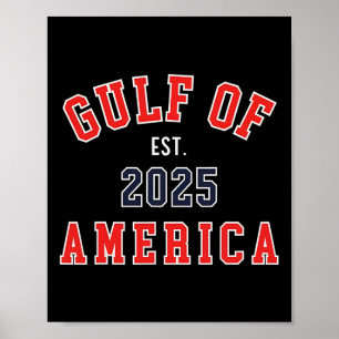 Golf von Amerika Funny Golf von Mexiko USA 2025 Poster