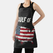 Golf von Amerika Funny Trump USA Map Flag Schürze (InSitu)