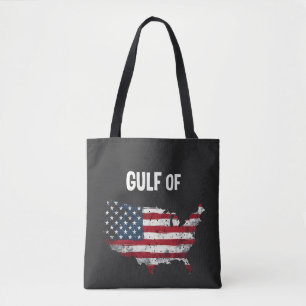Golf von Amerika Funny Trump USA Map Flag Tasche