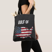Golf von Amerika Funny Trump USA Map Flag Tasche (Von Nahem)