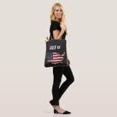 Golf von Amerika Funny Trump USA Map Flag Tasche (Am Model)