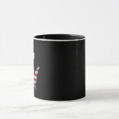 Golf von Amerika Funny Trump USA Map Flag Tasse (Zentrum)