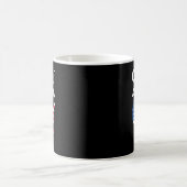 Golf von Amerika Funny US Flag Flag 11 Kaffeetasse (Mittel)