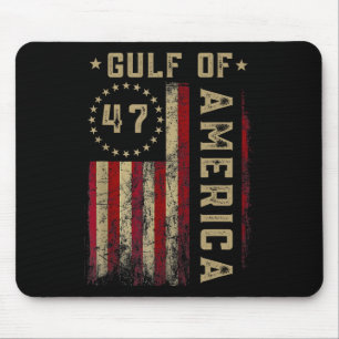 Golf von Amerika Funny US Flag Flag 2 Mousepad
