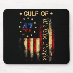 Golf von Amerika Funny US Flag Flag 8 Mousepad