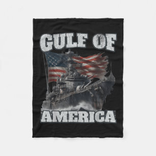Golf von Amerika Funny US Flag Männer Frauen Fleecedecke