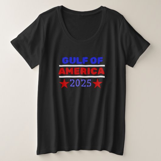 GOLF VON AMERIKA... GROßE GRÖßE T-Shirt (Design vorne)