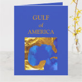 GOLF VON AMERIKA KARTE (Gelbe Blume)