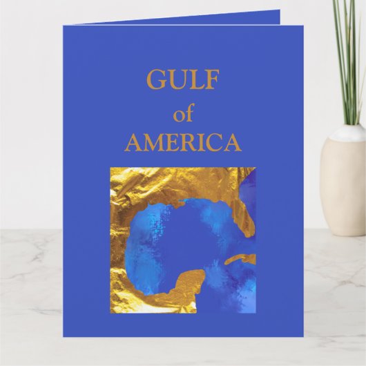 GOLF VON AMERIKA KARTE (Vorderseite)