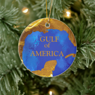 GOLF VON AMERIKA KERAMIK ORNAMENT