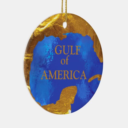 GOLF VON AMERIKA KERAMIK ORNAMENT (Rechts)