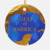 GOLF VON AMERIKA KERAMIK ORNAMENT (Vorne)