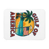 Golf von Amerika Magnet (Horizontal)