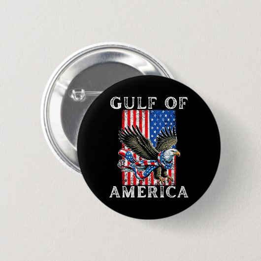 Golf von Amerika Mexiko Golf östlich 2025 US ameri Button (Vorne & Hinten)