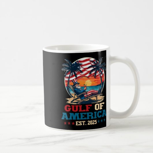 Golf von Amerika Mexiko Golf östlich 2025 US ameri Kaffeetasse (Rechts)