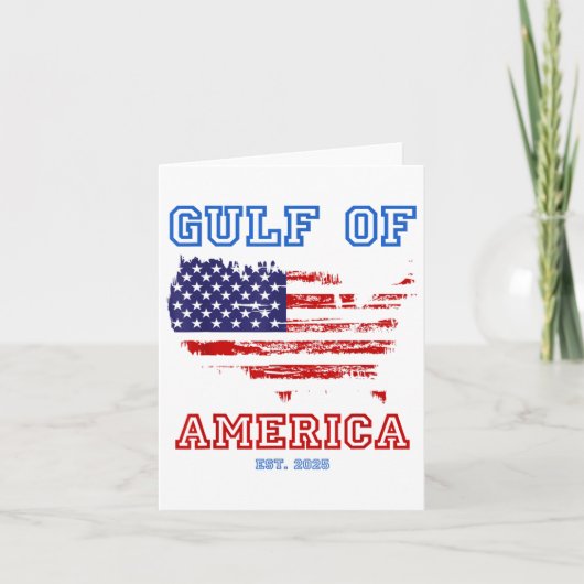 Golf von Amerika Mexiko Golf östlich 2025 US ameri Karte (Vorderseite)